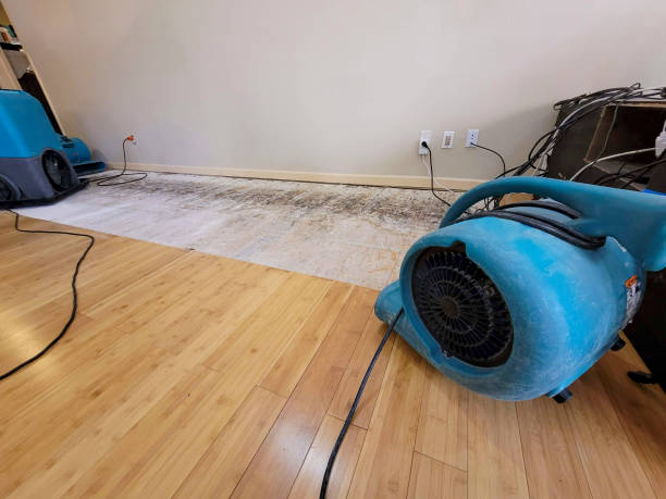 Professional Water Extraction technician working in Etna, OH